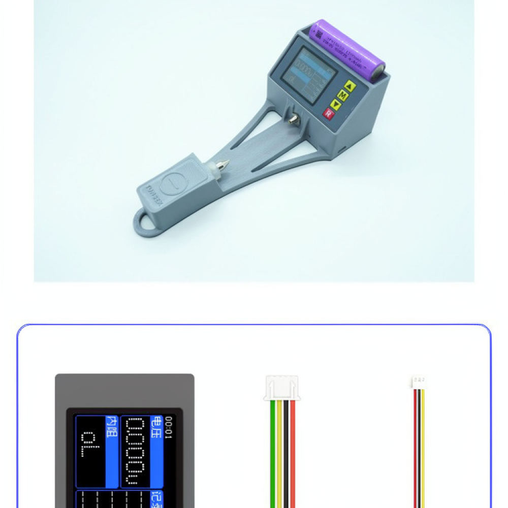 Battery Internal Resistance Tester Four Wire - Alat Pengukur Tegangan dan Resistansi Internal