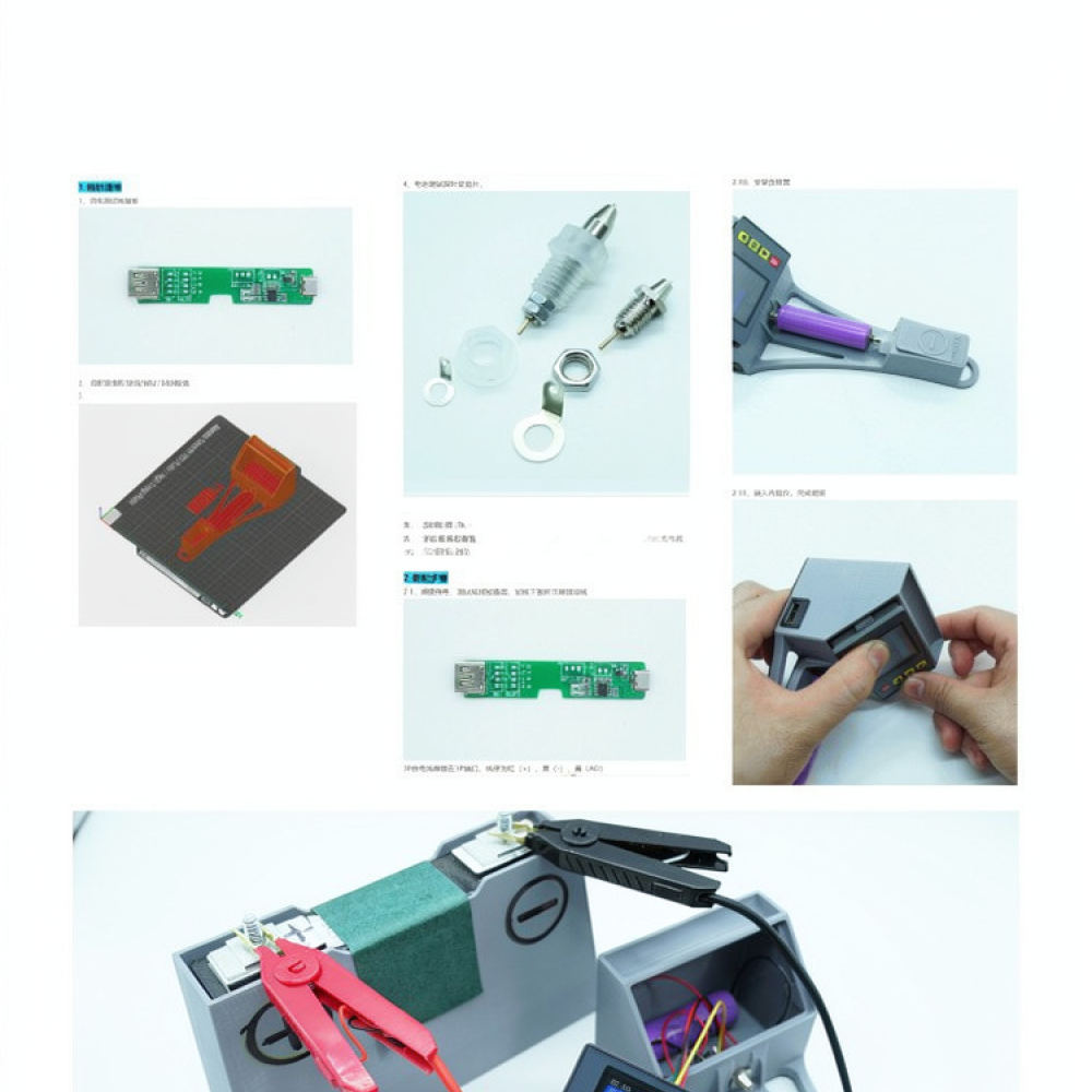 Alat Pengukur Tegangan dan Res - Battery Internal Resistance Tester Four Wire ulasan dan harga
