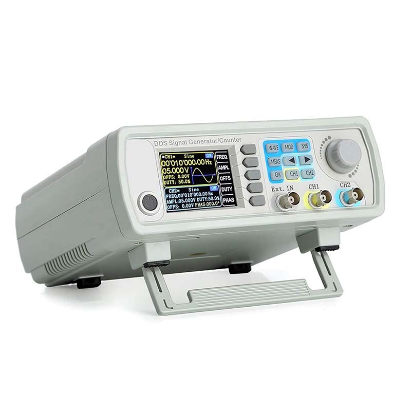 Generator Sinyal DDS Saluran G - Dual Channel Arbitrary Waveform Function Generator 60Mhz ulasan dan harga